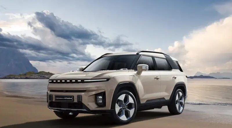 KGM Enters Electric SUV Battle with Torres EVX