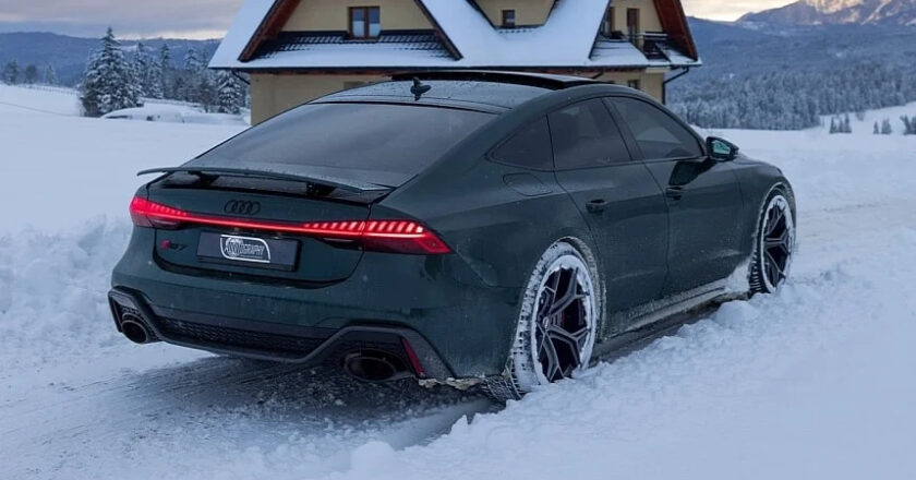 Audi RS 7 Sportback: The Ultimate Performance Sedan for Snowy Roads