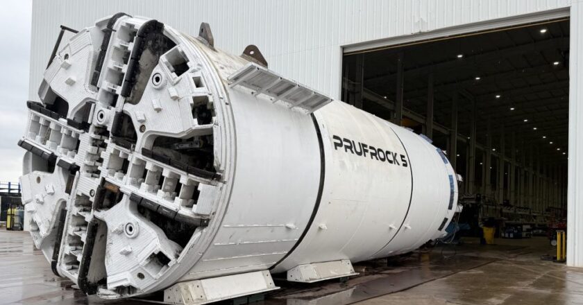 Boring Company’s Prufrock TBM Embraces Reusability and Sustainability
