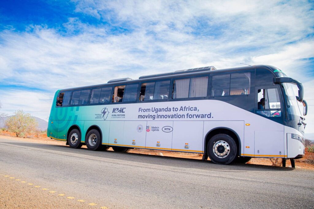 Kiira Motors takes eletric bus for 30-day tour across Africa