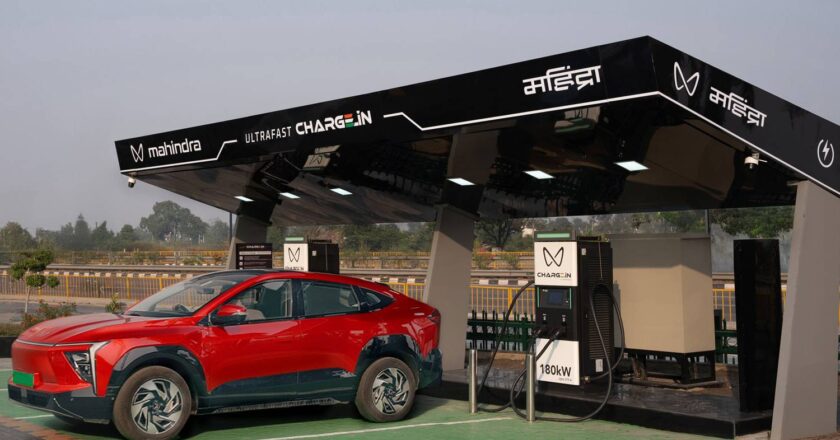 Mahindra Expands EV Charging Network with Charge_IN Stations