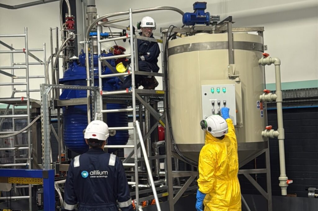 Altilium secures UK funding for recycled EV battery materials