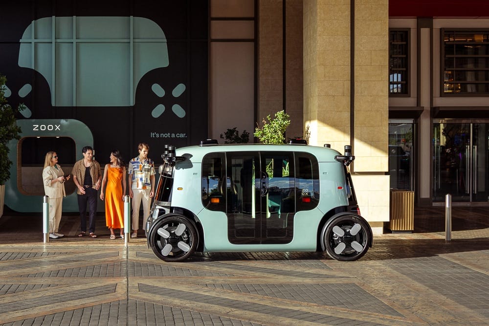 Zoox relies on Panasonic battery cells for its electric robotaxis