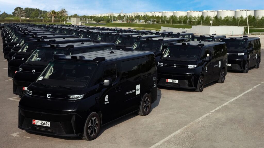 Uber launches fully driverless robotaxis in Abu Dhabi with WeRide