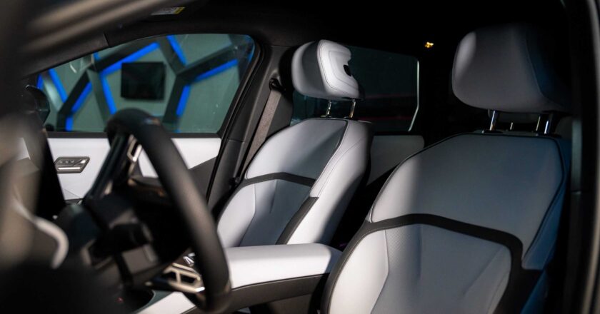 BMW iX3’s Digital White Interior Shines in New Images