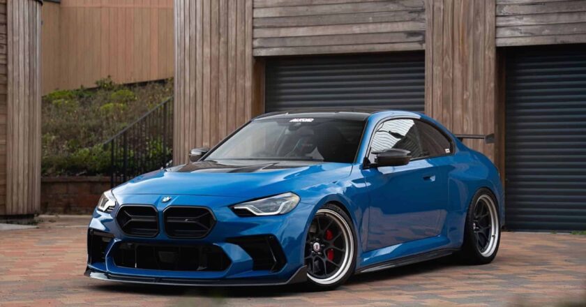 Narwhal Blue BMW M2 with ADRO Aero and HRE Wheels: A Visual Transformation