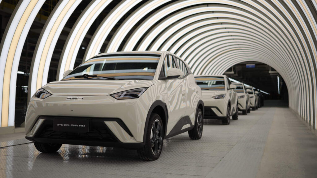 BYD Brazil plant produced 10,000 vehicles and added the second shift