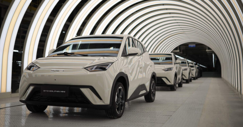 BYD Brazil Plant Surpasses 10,000 Units in Five Months