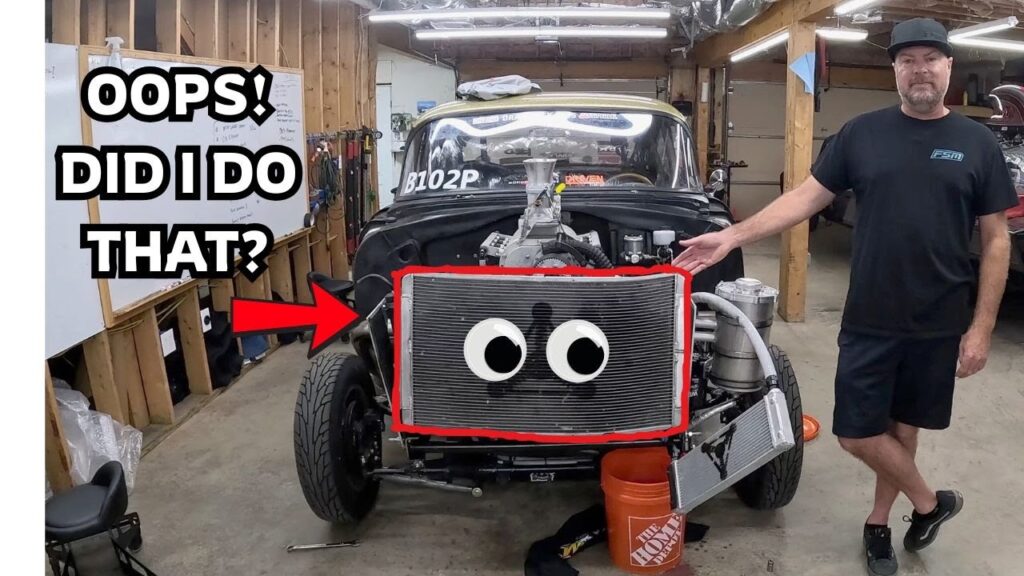 THE AFTERMATH OF A HUGE WHEELIE RESULTS IN A NEW PERSONAL BEST AT THE TRACK IN BLASPHEMI!