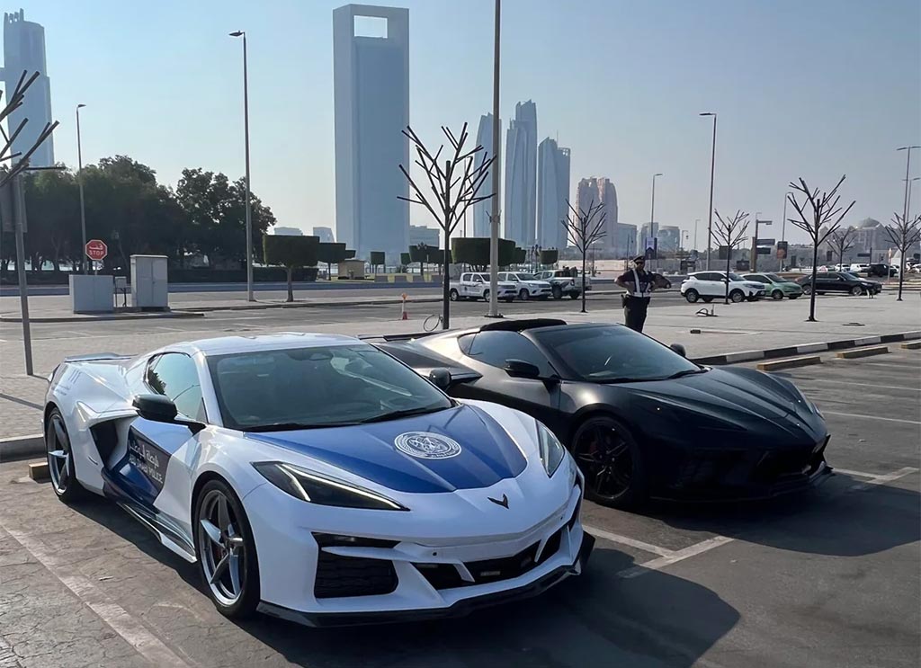 [PICS] Abu Dhabi Police Using an E-Ray as an Official Vehicle