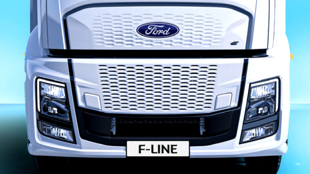 Ford’s First Heavy Duty EV Truck Swaps Diesel Grit For Electric Grit