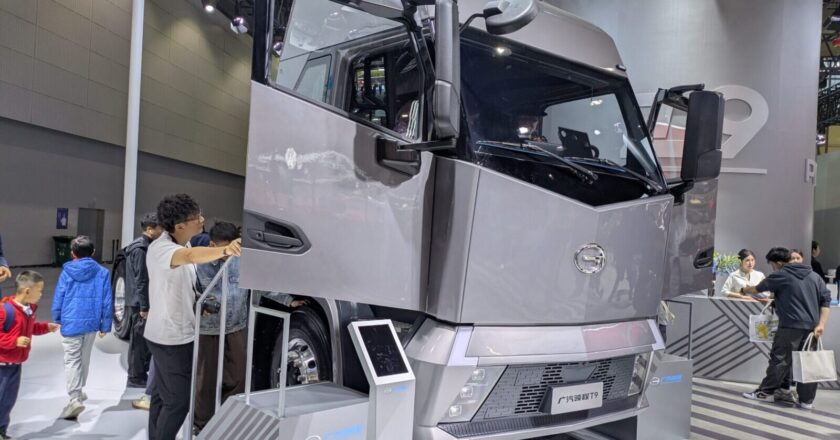 GAC T9 Pioneers Electric Truck Segment in Guangzhou