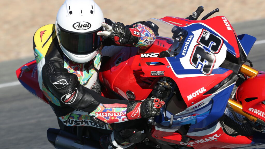 Somkiat Chantra reveals MotoGP solutions in Honda WorldSBK debut