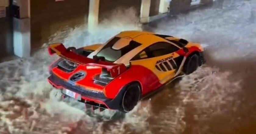 McLaren Senna Spotted in Flooded Malta Streets: A Rare Sight