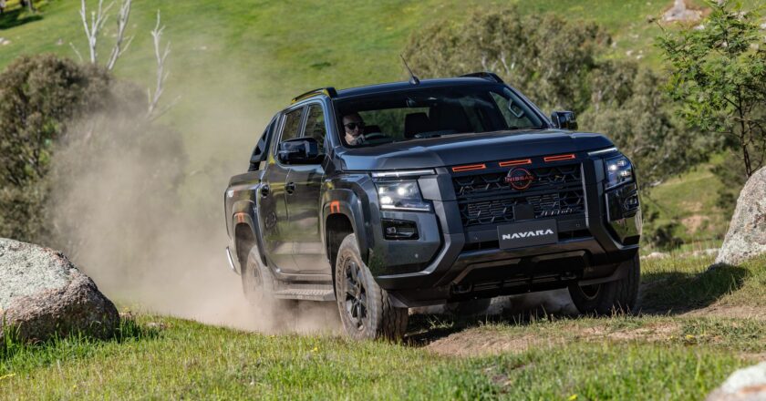 Nissan Navara’s Lava Red Makeover