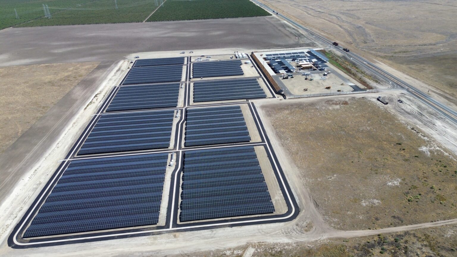 Tesla Opens World's Largest Solar-Powered Supercharger Hub