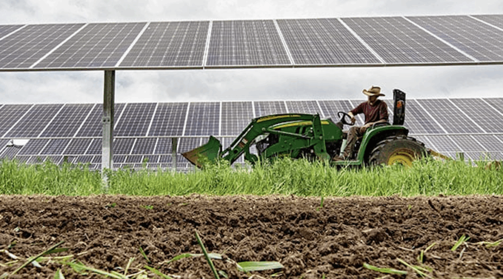Blue State Steps Up To Save US Farms With Solar Power