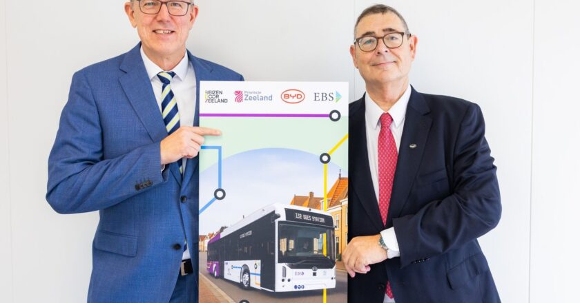 EBS Places Order for BYD Electric Buses in Zeeland