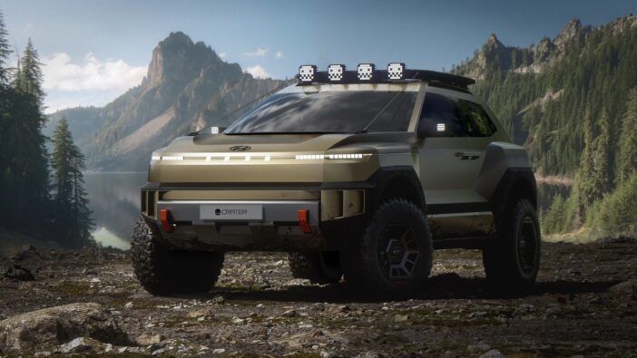 Crater concept showcases Hyundai’s vision for adventure-ready XRT vehicle design