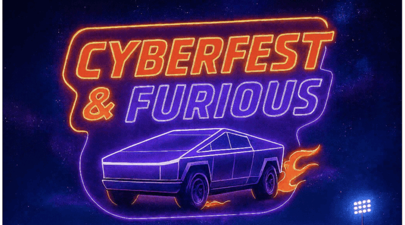 Cyberfest & Furious 2025: Cybertrucks Humiliated Gas Cars, Drifted Like Maniacs, And Threw A Wild Light Show