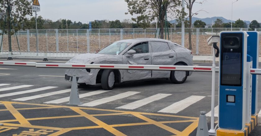 XPENG Spotted with Compact SUV Prototype in Guangzhou