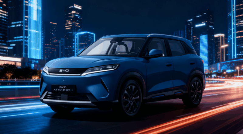 BYD Unveils Atto 2 PHEV with Up to 1,020 km Range in Barcelona