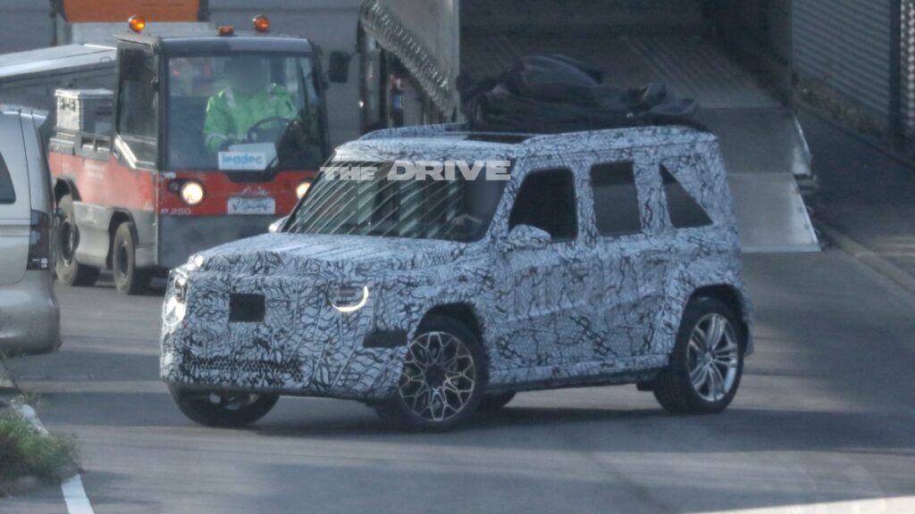 Finally: Mercedes-Benz ‘Baby’ G-Class Spied Testing for the First Time
