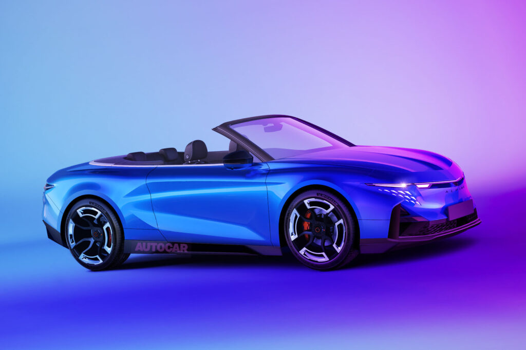 Alpine lifts lid on plan for two EV roadsters