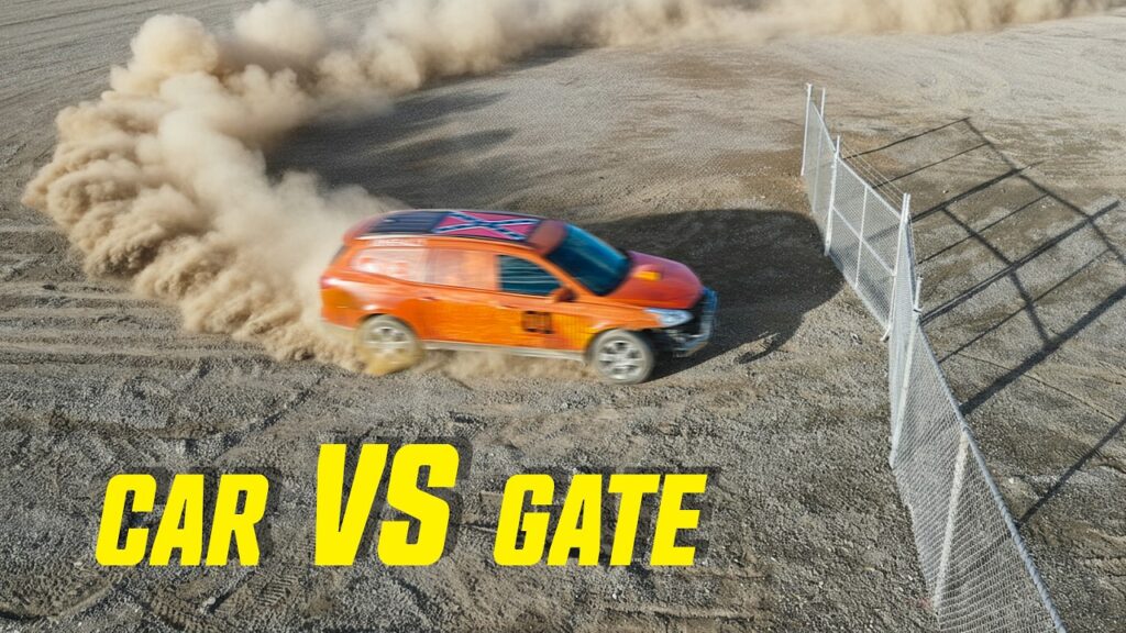 Can You Really Crash A Car Through A Gate Like They Do In The Movies? Or Is It Just Movie Magic?