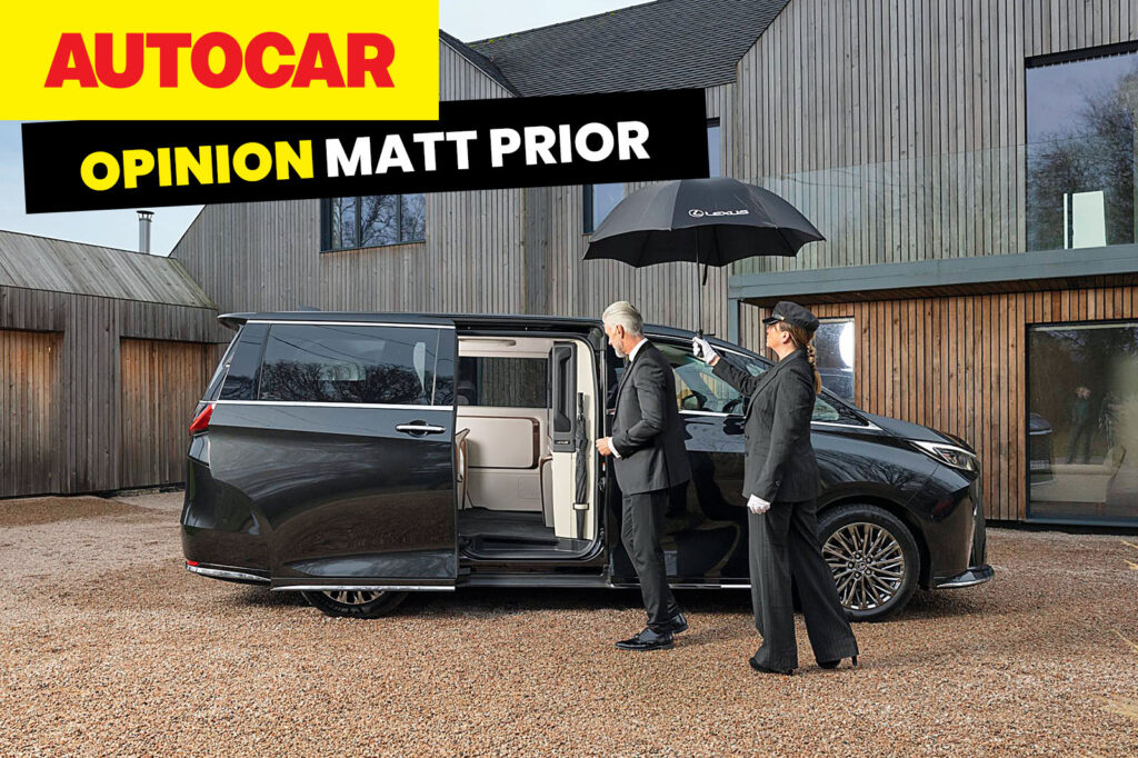 Big MPVs are the luxury saloons of the future