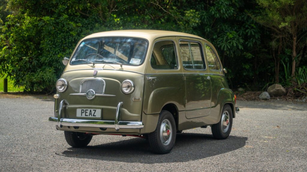 Ultra-rare Fiat 600 Multipla headlines local classic car auction