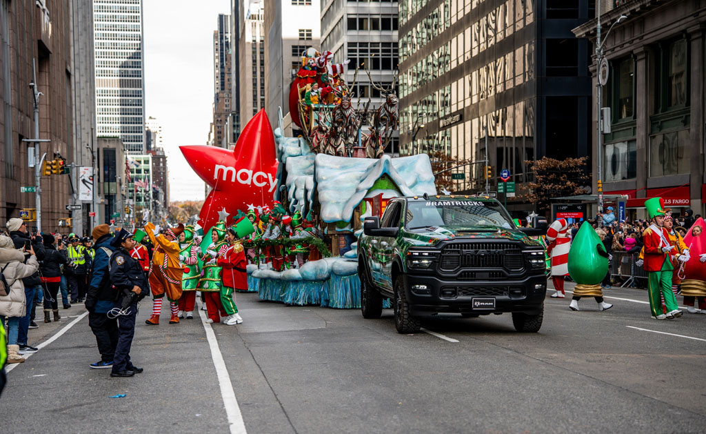 Ram Keeps Macy’s Thanksgiving Day Parade Rolling For 11 Straight Years
