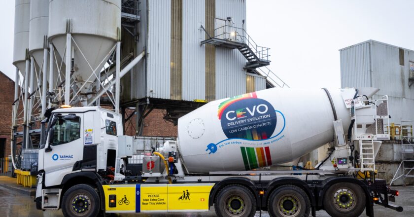 Tarmac Launches eHGV Fleet and Charging Network in London