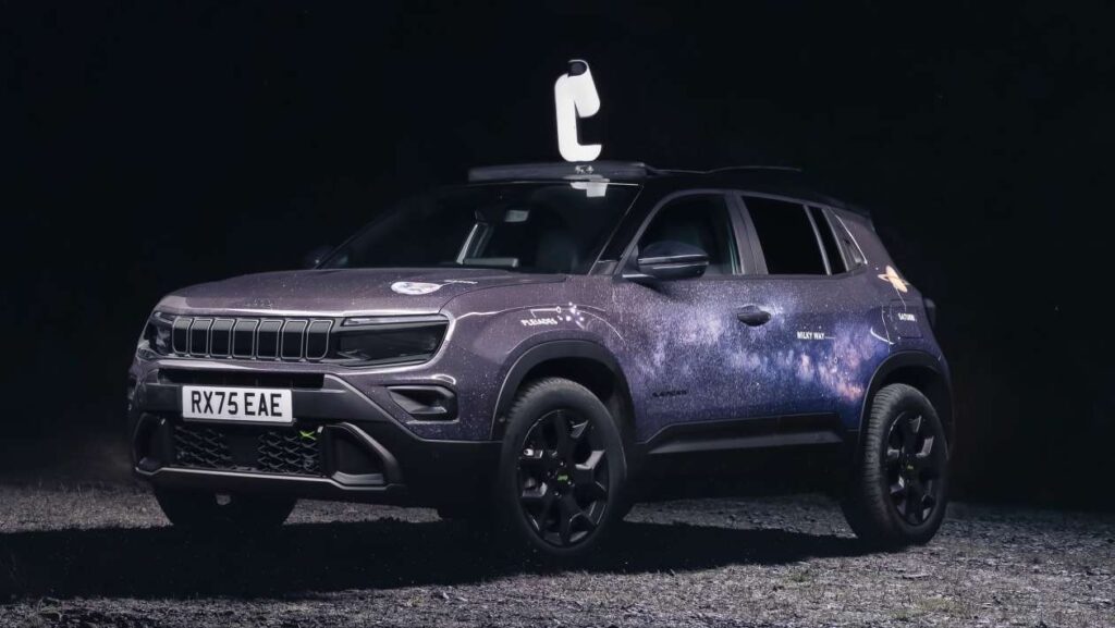 New Jeep Avenger Stargazer is Professor Brian Cox’s D:Ream car