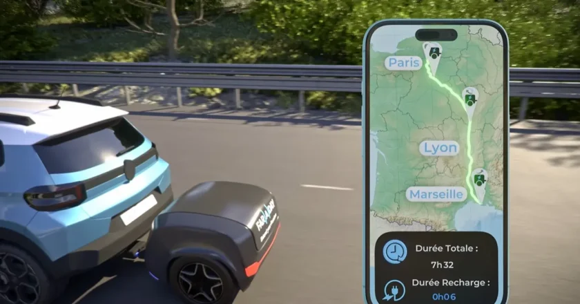 Faraday’s Powerbank Trailer Boosts EV Range to 300km in Minutes