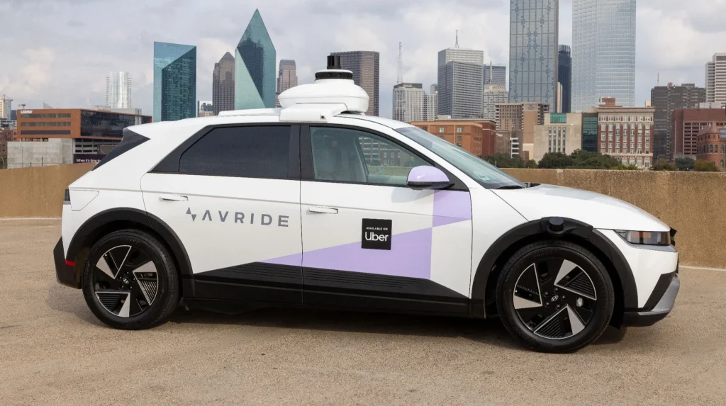 Uber and Avride launch robotaxis in Dallas
