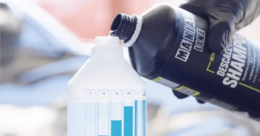 Say Goodbye to Water Spots with Mafra Descale Foam Shampoo