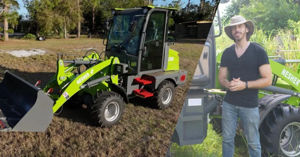 I got a 5-ton electric tractor from China. Here’s what showed up