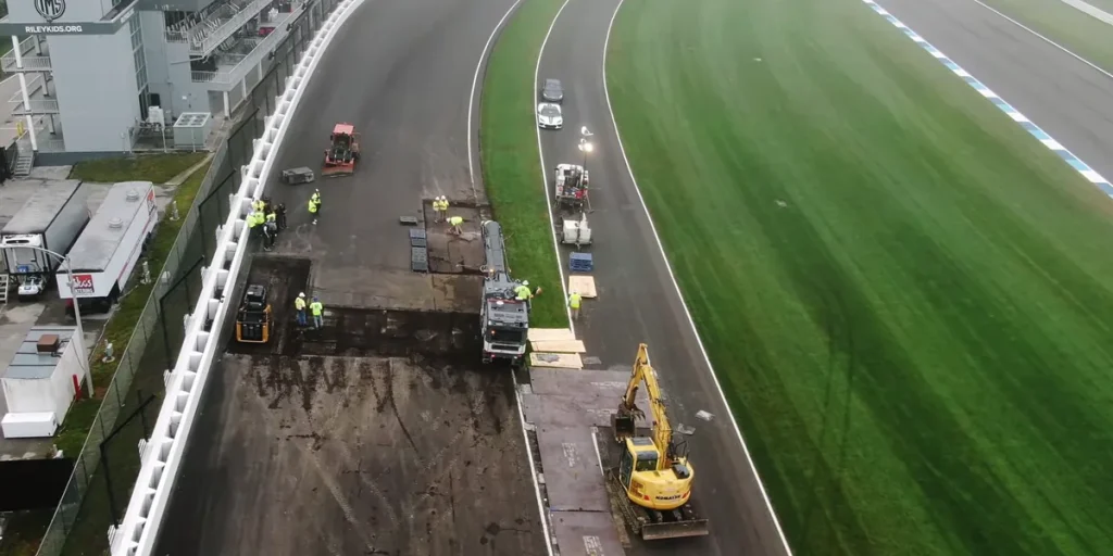 Watch These Indianapolis Motor Speedway Pavers Reveals the Brickyard's Original Surface