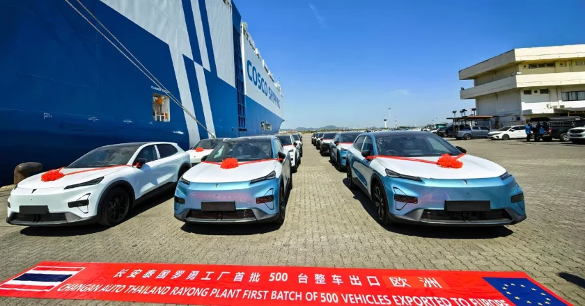 Changan Shipment Marks Chinese Auto Export Milestone to Europe