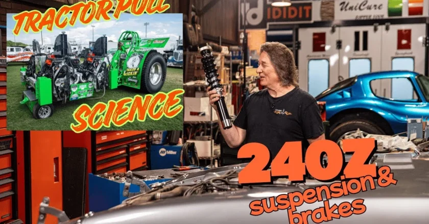 240Z Project Car Gets Suspension & Brake Upgrades on Gearz Show