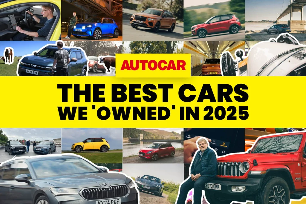 35 cars, 12 drivers, 166k miles... The best cars we 'owned' in 2025