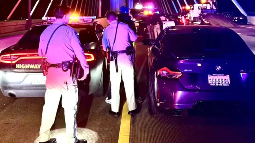 CHP Boxed In Dozens After Street Takeover Spiraled In Long Beach