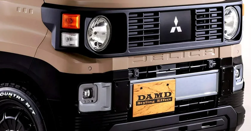 Damd’s Dali Kit Transforms Delica Mini into Retro Pajero Lookalike