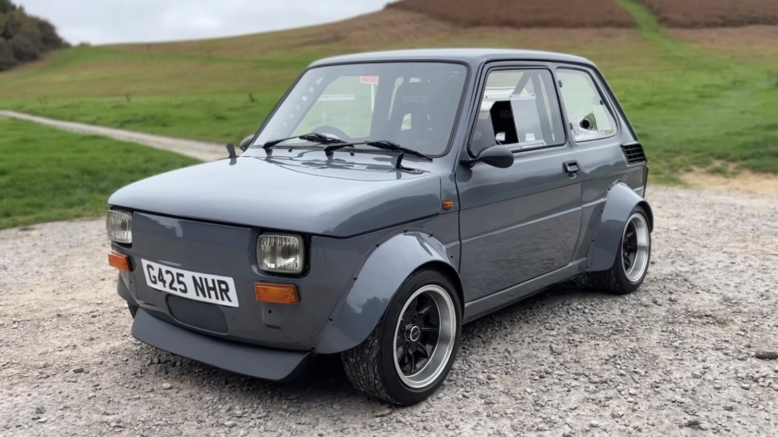 BMW Motorcycle Engine Transforms Fiat 126 into a Rally Car Dream