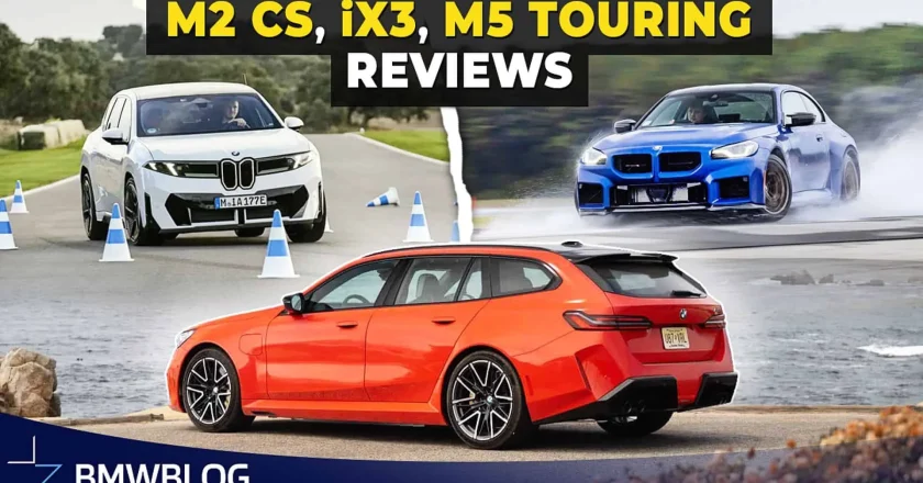 BMW M2 CS, iX3, and M5 Touring: A Wet Track Day to Spain’s Sun