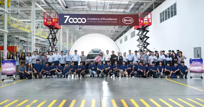BYD Reaches Milestone in Thailand: 70,000 Cars Produced!