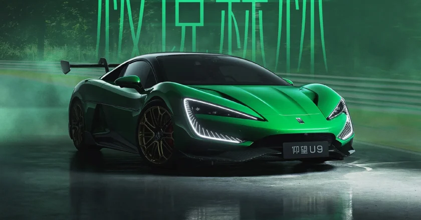 BYD Yangwang Unveils Green Edition of U9 Electric Supercar