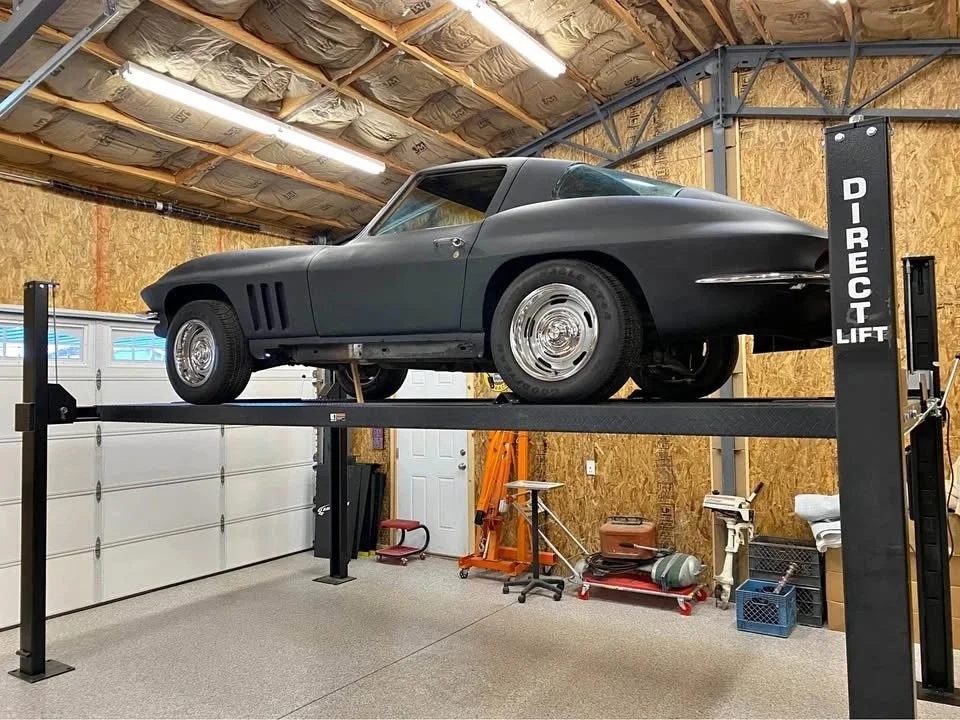 Corvettes for Sale: 1966 Corvette Project Car with 427/425 V8 and 4-Speed Manual