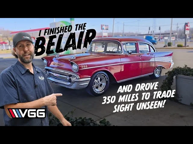 350 Mile ROAD TRIP in the 1957 Chevy Belair – Derek Traded SIGHT UNSEEN After He Finished The Rebuild!